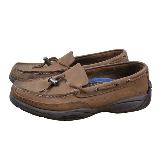 Sperry Top-sider Shoes Mens Size 9.5 CH08 0194123 Clasp Closure Adjustable - Picture 5 of 11